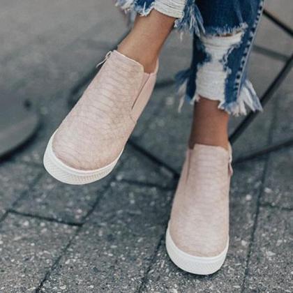 Veooy Wedge Daily Comfy Sneakers
