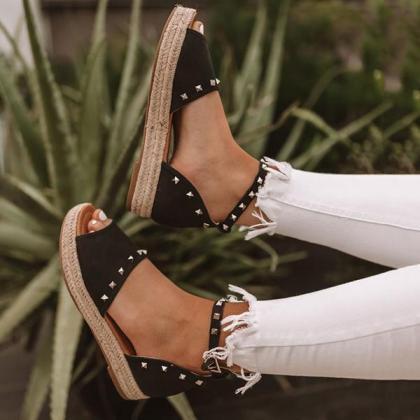 Veooy Trendy The Hartley Espadrille Sandals