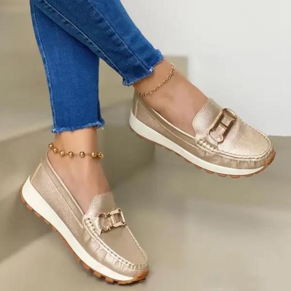 Veooy Women's Fashionable Soft Sole Handmade Casual Shoes